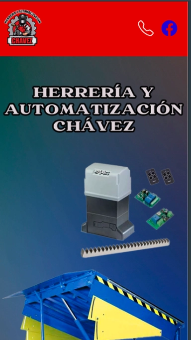 Sitio Herrería Chávez - Servicios de herrería en móvil.